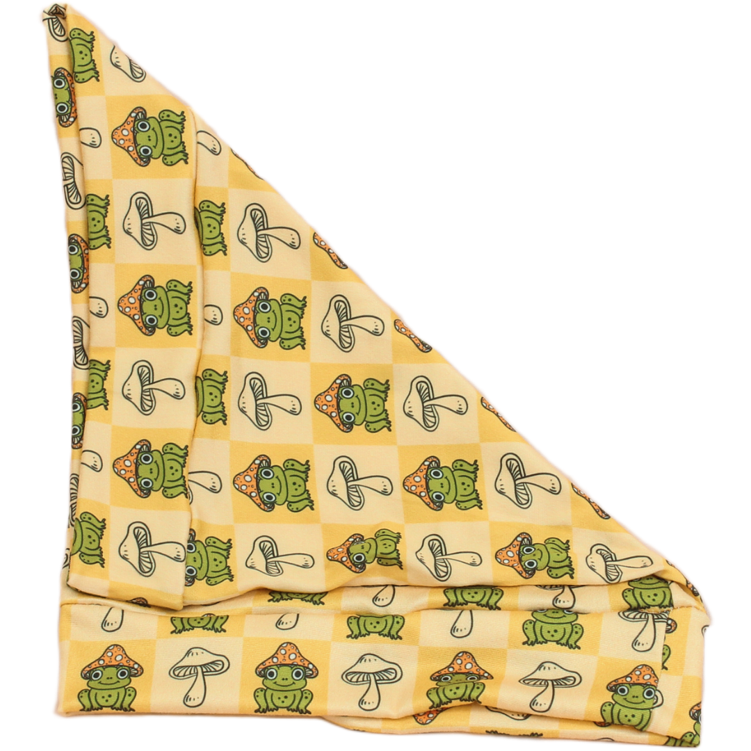 Mushroom Frogs Boho Buff