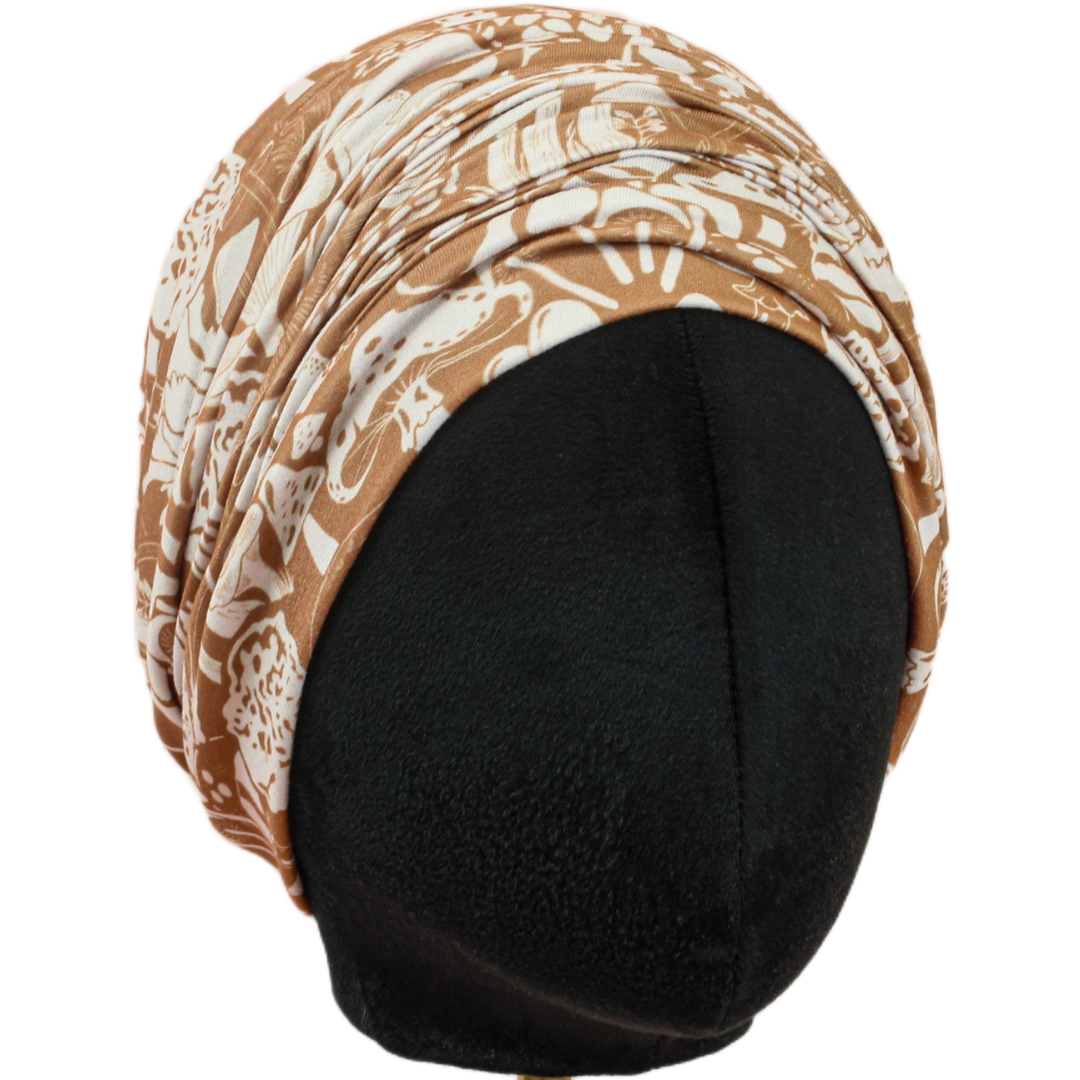 Mushroom Foraging Boho Buff