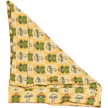 Mushroom Frogs Boho Buff
