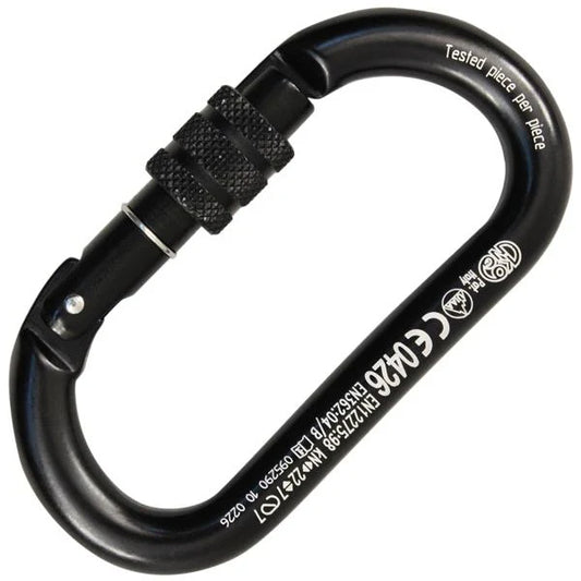 Kong Oval Classic Screw Gate Carabiner Aluminum Alloy