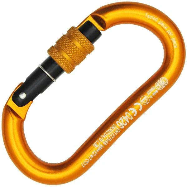 Kong Oval Classic Screw Gate Carabiner Aluminum Alloy