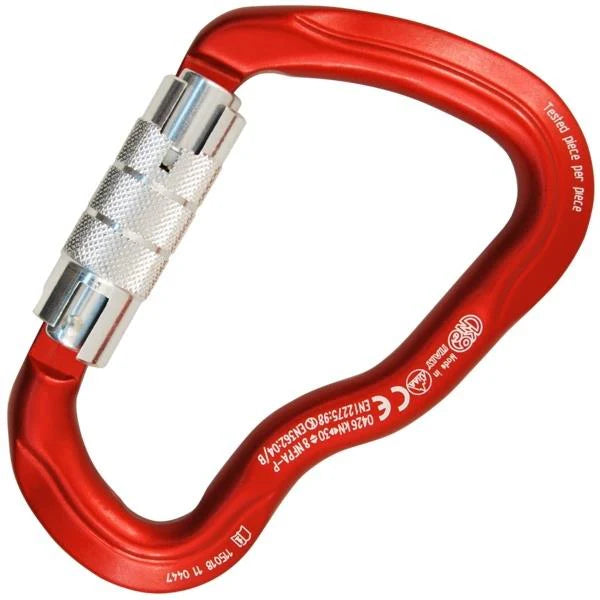 Kong Ferrata Twist Lock Carabiner