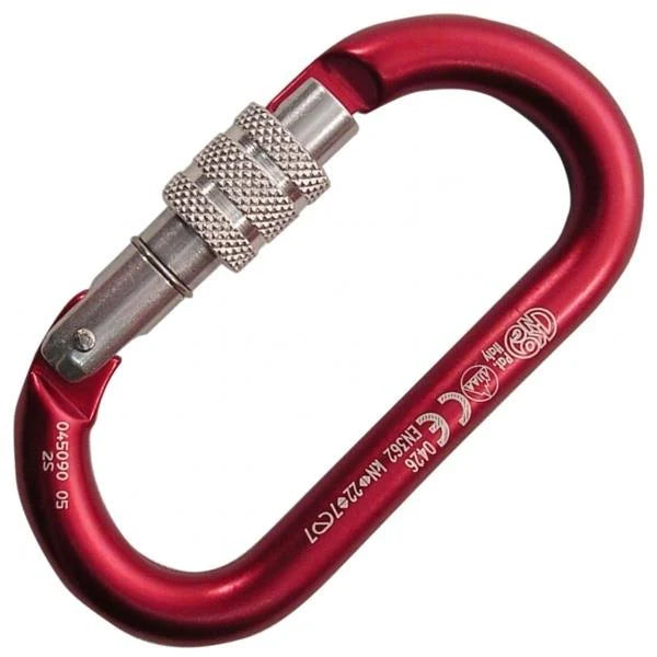 Kong Oval Classic Screw Gate Carabiner Aluminum Alloy