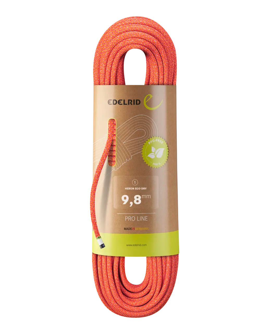 Edelrid Heron Eco Dry 9,8MM Dynamic Rope